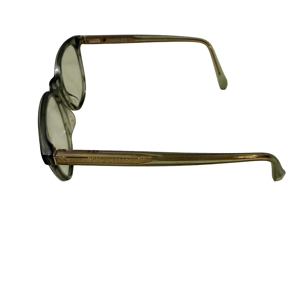 Fossil CE Prescription Eyeglasses Glasses Frame Clear Grey Cat Eye Women's